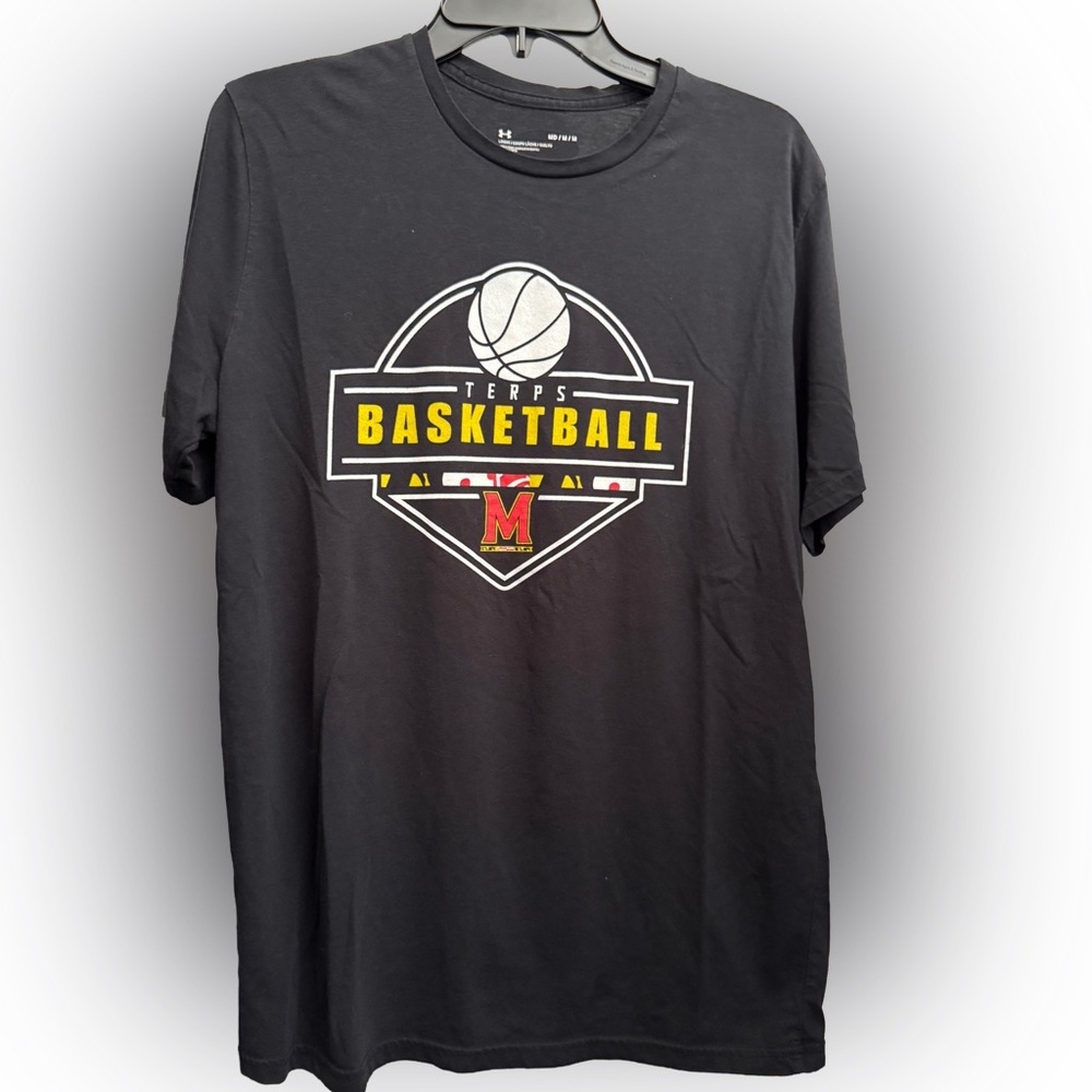 University of Maryland College Park Terrapins Under Armour Tee Shirt, Medium